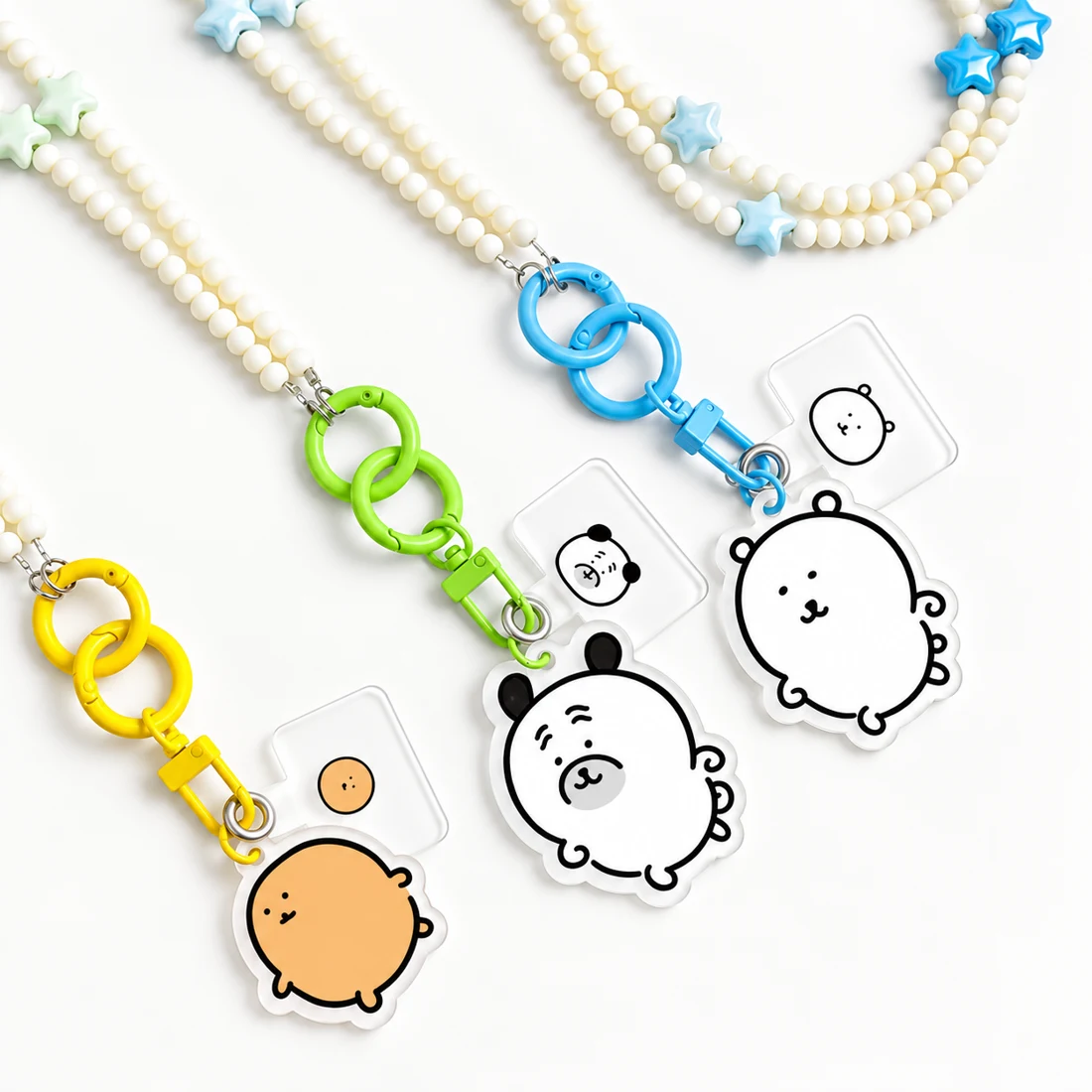 Joke Bear & Friends Long Beaded Phone Strap