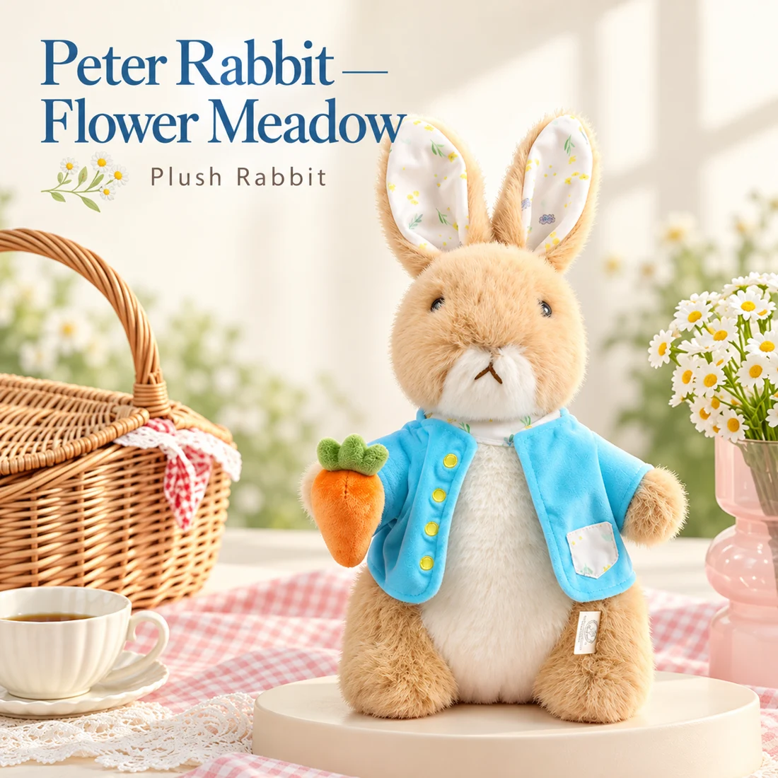 Peter Rabbit Wildflower Collection Plush Toy